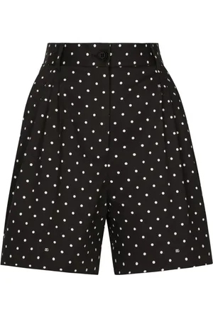 Dolce & Gabbana Skræddersyede shorts med polkaprikker