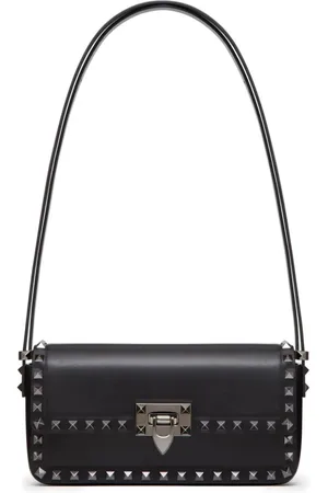 VALENTINO GARAVANI Rockstud23 E/W skuldertaske i læder