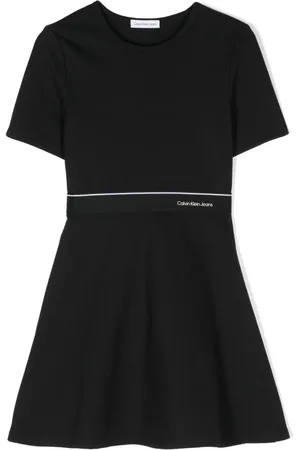 Calvin Klein Punto Milano kjole med svaj
