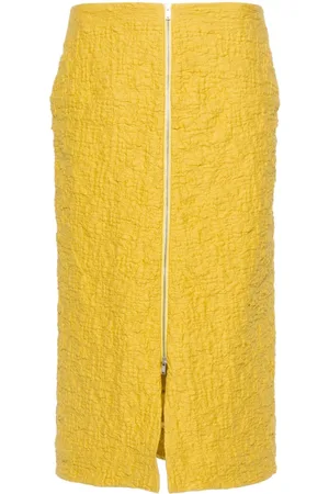 Jil Sander Cloqué-nederdel