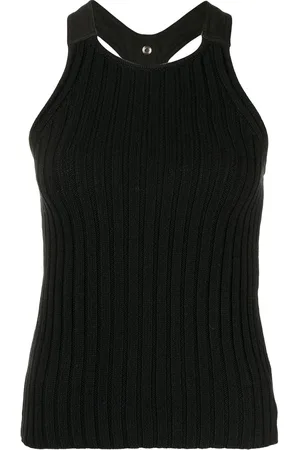 DION LEE Ribstrikket top uden ærmer