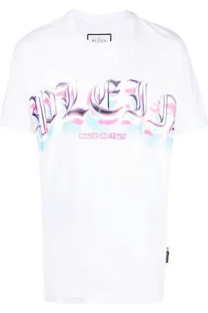 Philipp Plein Kortærmet T-shirt med logotryk