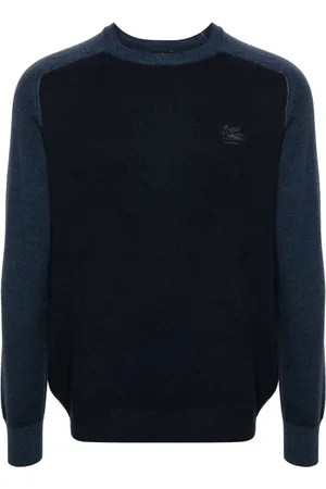 Etro Sweater med logo-broderi