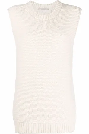 Stella McCartney Strikket vest med rund hals