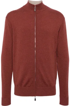 N.PEAL Knightsbridge cardigan med lynlås
