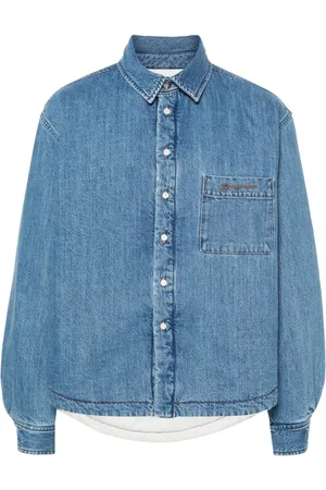 Jacquemus La Chemise Boulanger skjortejakke i denim