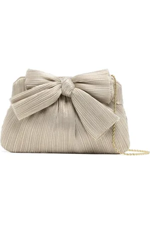 Loeffler Randall Rayne clutch med glimmer-sløjfe
