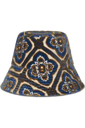Etro Bøllehat i mønstret jacquard
