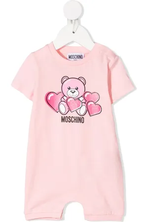 Moschino Babydragt med bamse-tryk