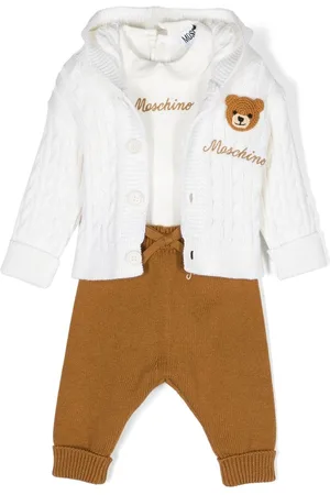 Moschino Sæt i tre dele med broderet logo