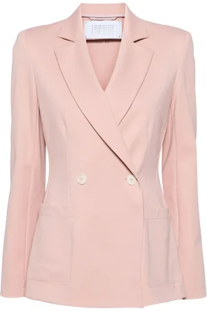 Harris Wharf London Dobbeltradet blazer med skulderpuder