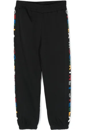 Stella McCartney Joggingbukser med logobånd