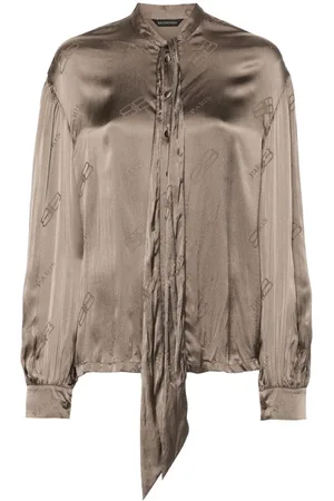 Balenciaga BB skjorte med logotryk