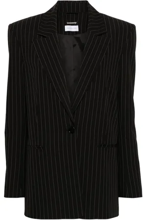Patrizia Pepe Enkeltradet nålestribet blazer