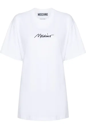 Moschino T-shirt med broderet logo