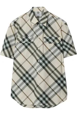 Burberry Nova skjorte i ternet jacquard
