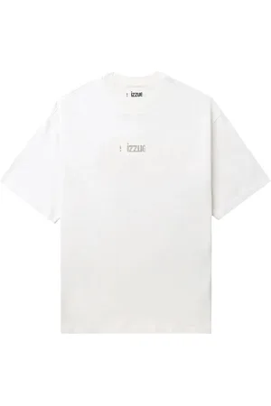 Izzue T-shirt med logotryk