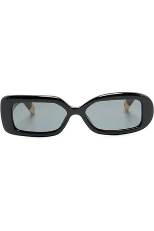 Jacquemus Asymmetriske Les Lunettes Rond Carré solbriller