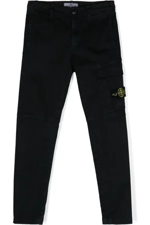 Stone Island Cargo-bukser med kompasmærke