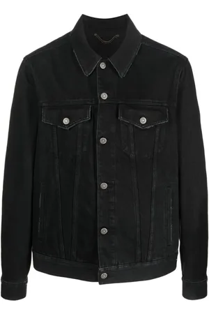 Golden Goose Denimjakke med logomærke