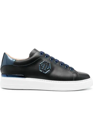 Philipp Plein Sneakers med logoplade i siden