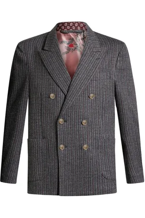 Etro Dobbeltradet blazer med striber