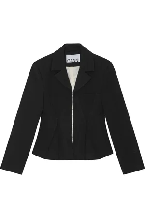 Ganni Blazer i crepe