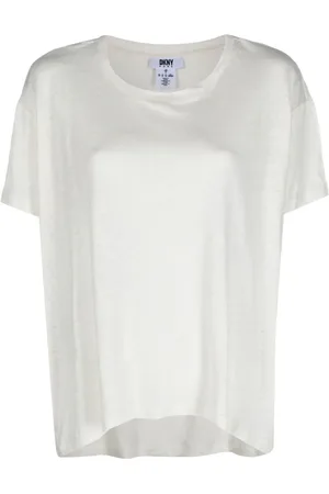 DKNY Kortærmet T-shirt i hør