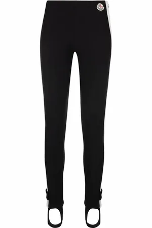 Moncler Leggings med høj talje og stigbøjledetalje