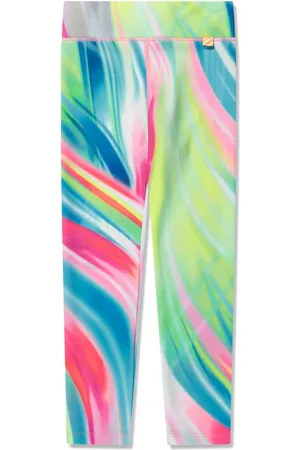 Billieblush Strækbare leggings med abstrakt stribe