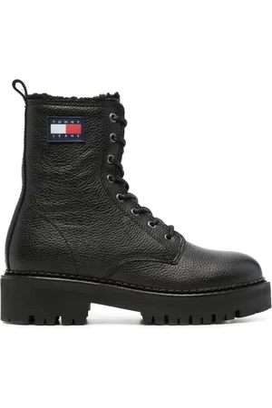 Tommy Hilfiger Urban bikerstøvler i læder
