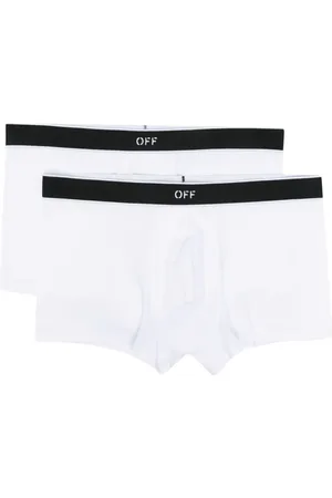OFF-WHITE Boksershorts med logobånd (pakke med to)