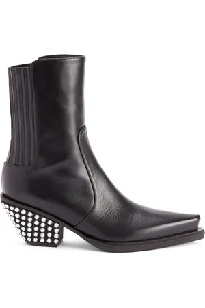 Giuseppe Zanotti Yanhira 75mm støvler med krystaludsmykning