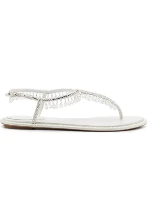 RENE CAOVILLA Sandaler med krystaludsmykning