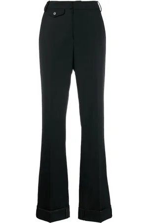 Zadig & Voltaire Poetia gabardine-bukser med oprullet kant