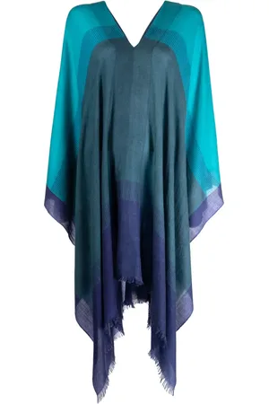 N.PEAL Kaftan-kjole med ombré effekt