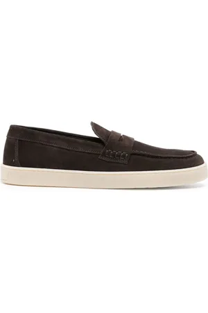 CANALI Ruskinds-loafers med penny-slot-detalje