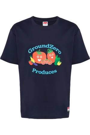 Ground Zero T-shirt med grafisk tryk