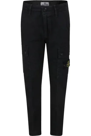Stone Island Cargo-bukser med kompasmærke