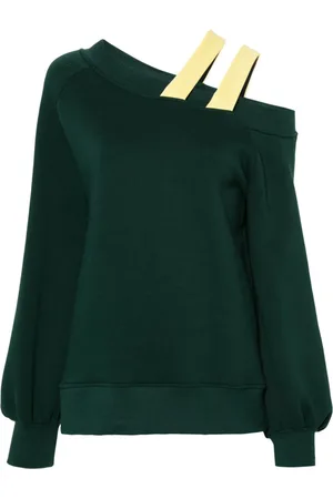 Ioana Ciolacu Sonia sweatshirt med off-shoulder-snit
