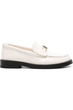Jimmy Choo Addie læderloafers med logoplade