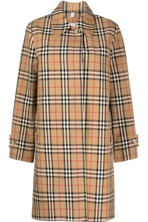 Burberry Skotskternet jakke i uld
