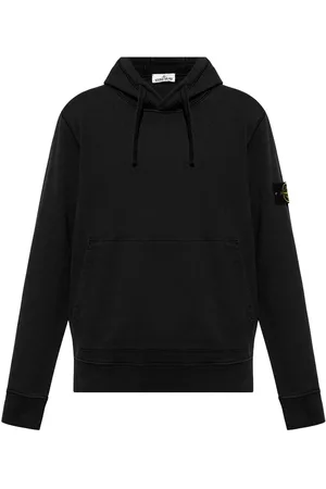 Stone Island Hættetrøje med kompasmotiv