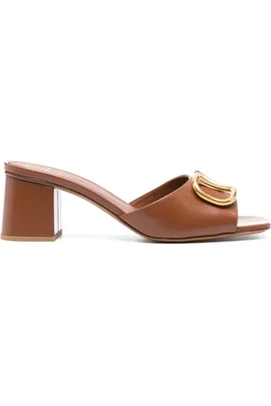VALENTINO GARAVANI 60 mm VLogo Signature mules i læder