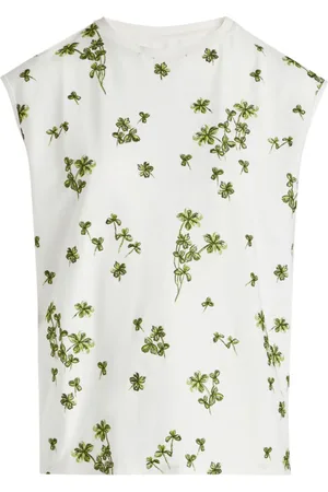 Giambattista Valli Jardin du Cap top med broderi