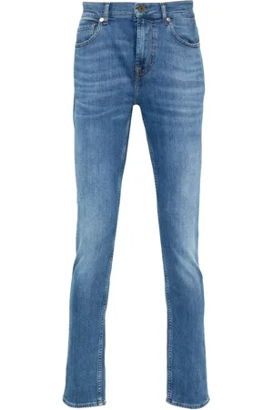 7 for all Mankind Paxtyn jeans med logomærke