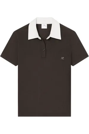 Courrèges Polo i hørblanding