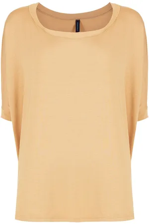 Lygia & Nanny T-shirt med cropped ærmer