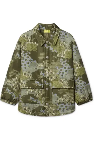 OFF-WHITE Crazy Camo dynejakke