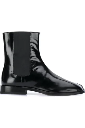 Maison Margiela Tabi Chelsea-støvler i læder